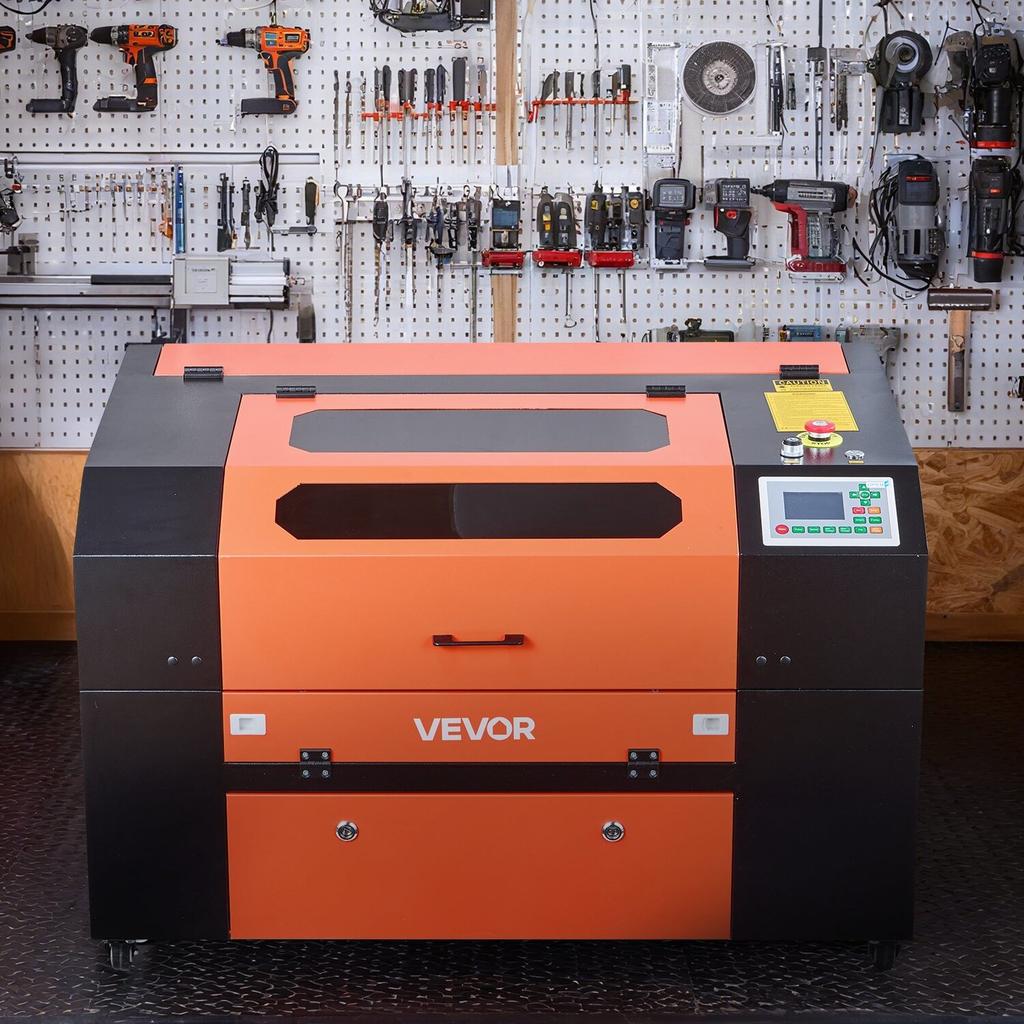50W CO2 Laser Engraver, 500 X 300 Mm, CO2 Laser Engraver Cutter Machine with 4 Way Pass Air Assist, Engraving Cutting Machine, Compatible with