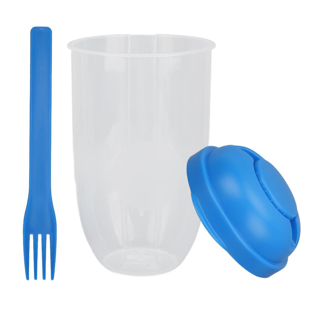 Salad Meal Shaker Cup with Fork Salad Cup Health Salad Container Portable Vegetable Breakfast Container Set