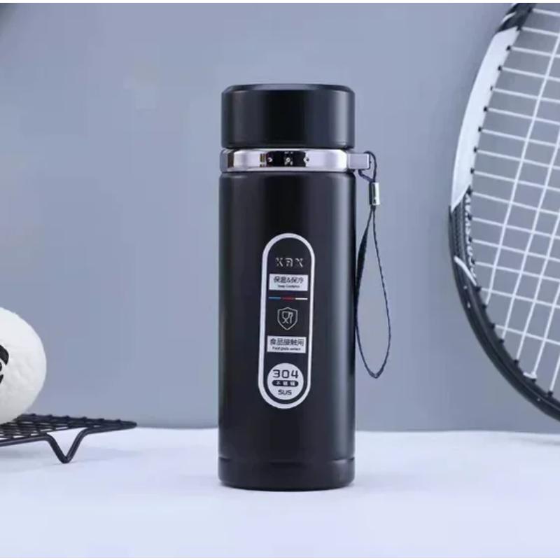 New Professional Portable Car Kettle Large Capacity Vacuum Insulation Outdoor Thermos Climbing Water Bottle Office Tea Mugs