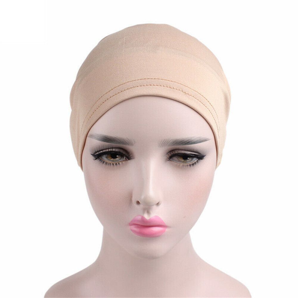 New Turban Headwear Cancer Chemo Hijab Muslim Turban Hat Head Wrap Hair Care Loss Cap
