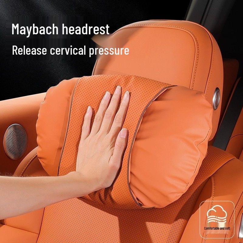 Univerzální prodyšný polštář pro oporu hlavy, krku a beder pro ideální L6L7L8L9 - Celoroční doplněk do interiéru vozu
