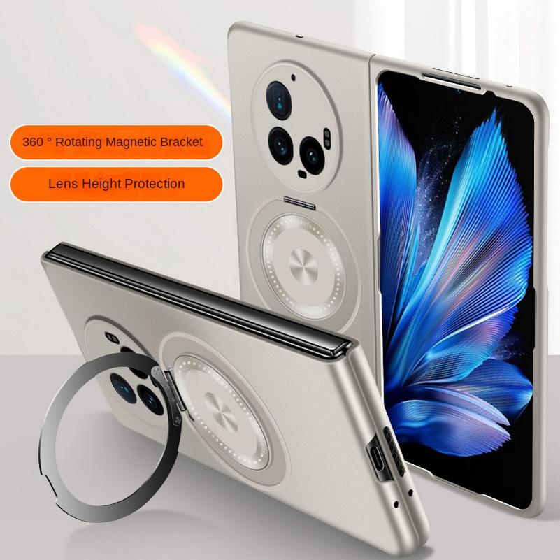 

Rotatable Metal Bracket Holder Magnetic Attachment Ring Case For VIVO X Fold 3 Pro x fold3 Slim Protection Cover vivo X Fold3