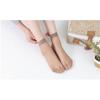 1 Pair Of Women Sheer  Socks Crystal Silky Socks Ultra-thin Anti-hook Silk Ankle High Soft Socks