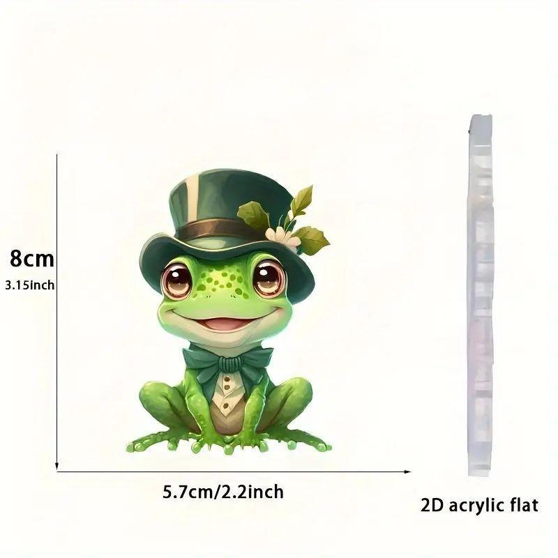 

Acrylic Stylish Frog Car Decoration For Trendy And Fun Vehicle Ornamentation