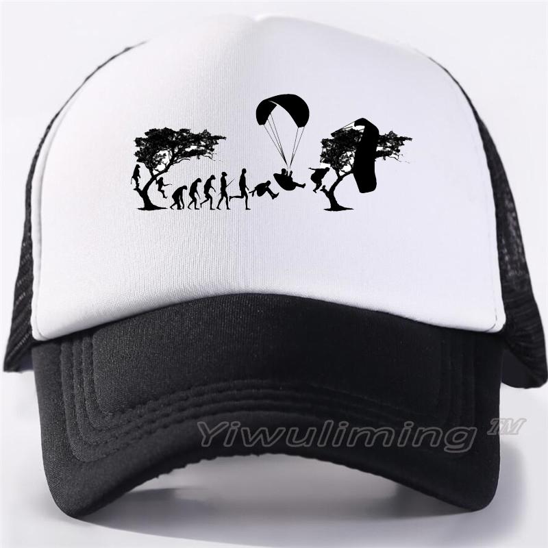 

Сетчатая бейсболка для параплана, летние уличные спортивные шапки Snapback для мужчин и женщин, модные кепки дальнобойщика, хип-хоп, скейтборд, Casquette