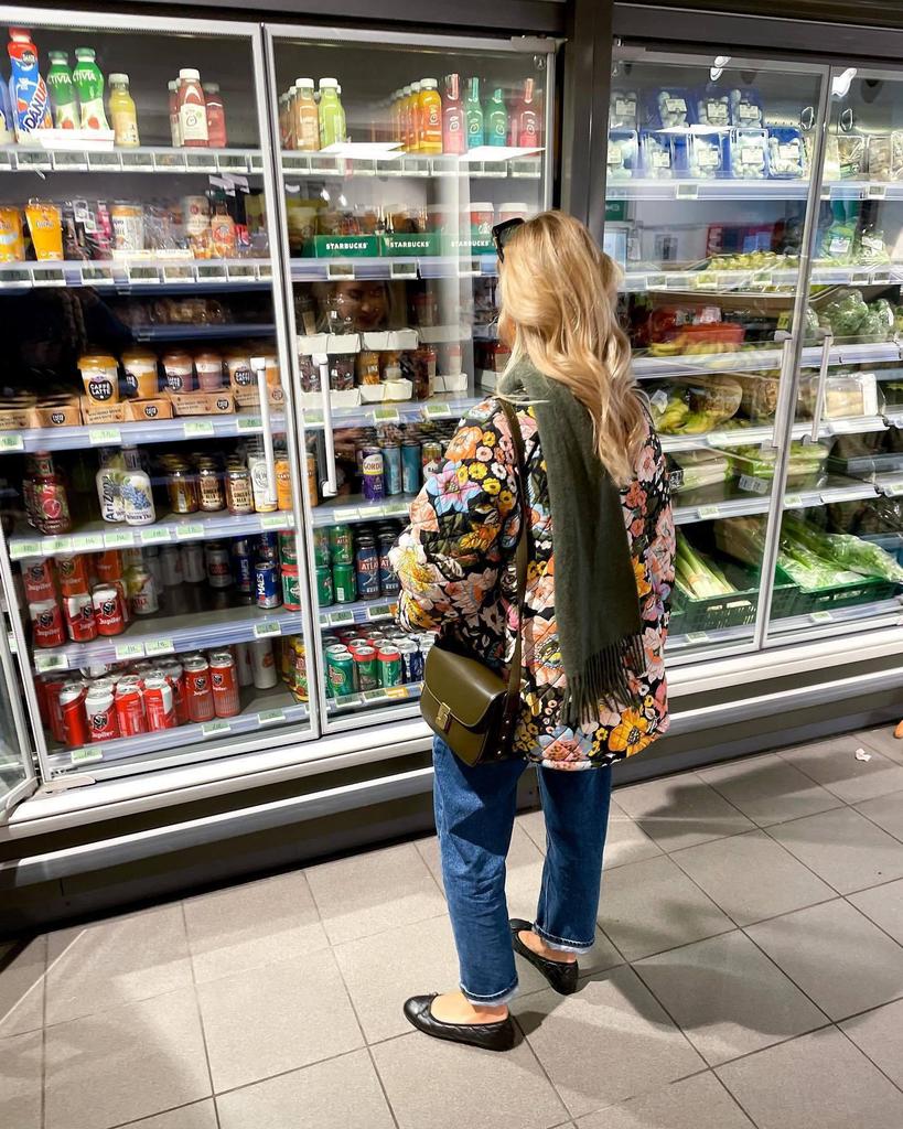 2024 Women's Faux Cashmere Printed Coat - Flared Sleeves, Comfortable & Casual for Autumn/Winter