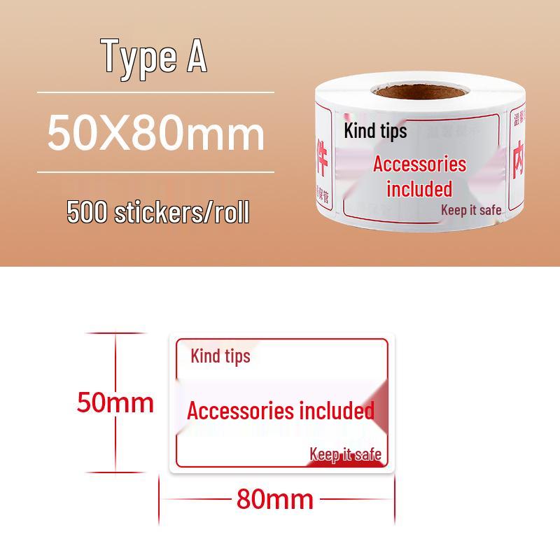 Large Fragile Label - Handle with Care: Do Not Drop, Do Not Press, Express Delivery, Heavy Pressure