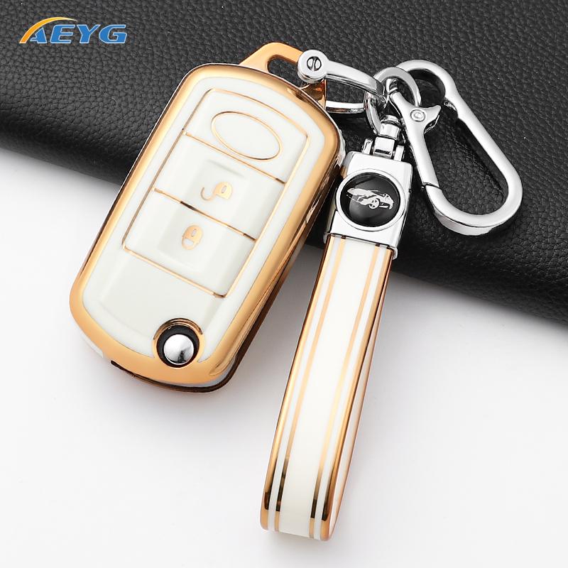 Mode TPU Autosleutelhoes Cover Shell Voor Range Rover Sport Vouge Land Rover Discovery 3 2006 2007 2008 2009 Keyless Accessoires