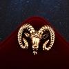 I -Remiel Fashion Retro Zinc Alloy Goat Head Brooch Male Suit Coat Badge Sheep Brooch Animal Lapel Pin Shirt Accessories For Men