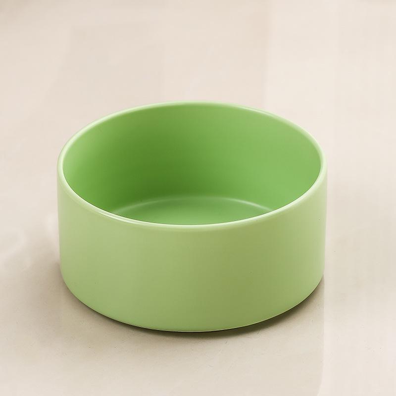 Schwarze Keramik Anti-Kipp Katze & Hund Futter-/Wassernapf