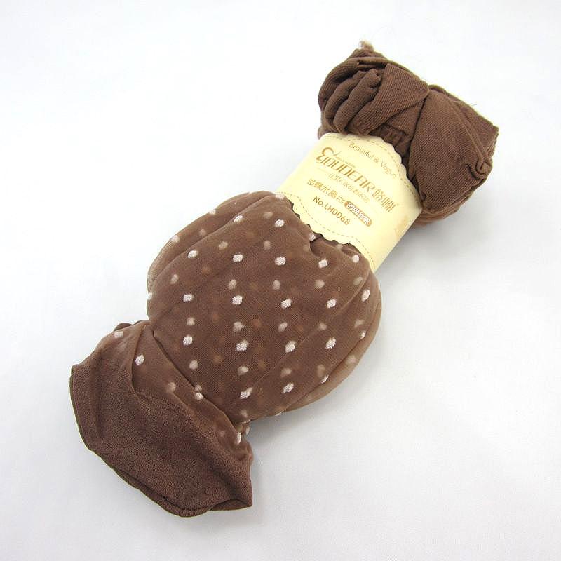 10 Pairs Women's High Elastic Thin Socks Lot Breathable Silk Seamless Socks Balck Beige Coffee