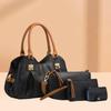 Women's Bag New Fashion Women's Bag Women's Handbag Shoulder Messenger Bag Three-piece Set Mother and Child Bag