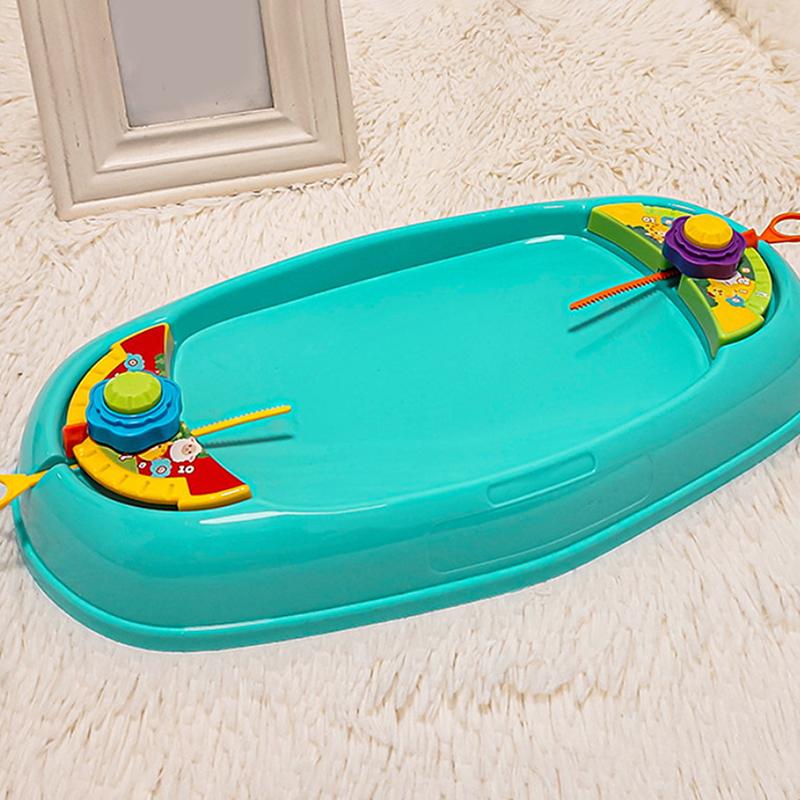 1 Set Multi-Player Battle Children Table Interactive Kit Gyro Big Battle Pull Combat Plate Gyro Play Puzzle Game Toys