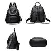 Luxury Solid Cowhide Bags For Women 2026 New Designer High Quality Genuine Leather Backpacks Women School Bags For Teenage Girls