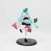 Anime Hatsune Miku Anime 20cm Figure Pink Dress PVC Model Action Cherry Pink Cherry Blossom Decoration Gift In Stock