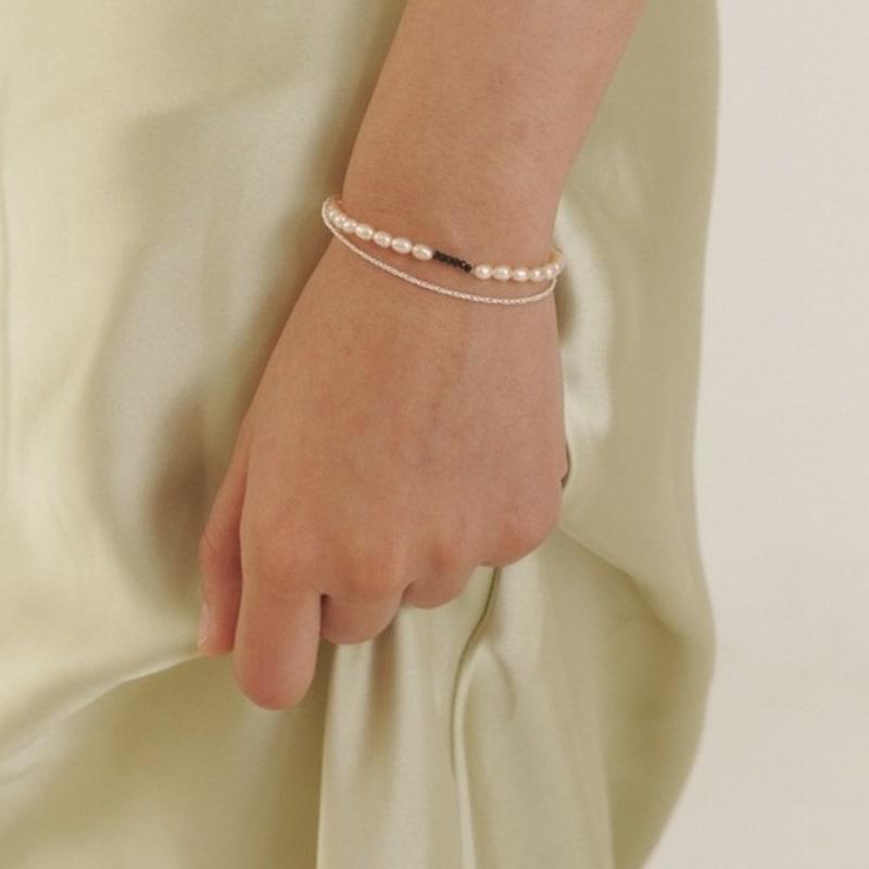 LOVE ME MONSTER Pure Love Pink Pearl Bracelet