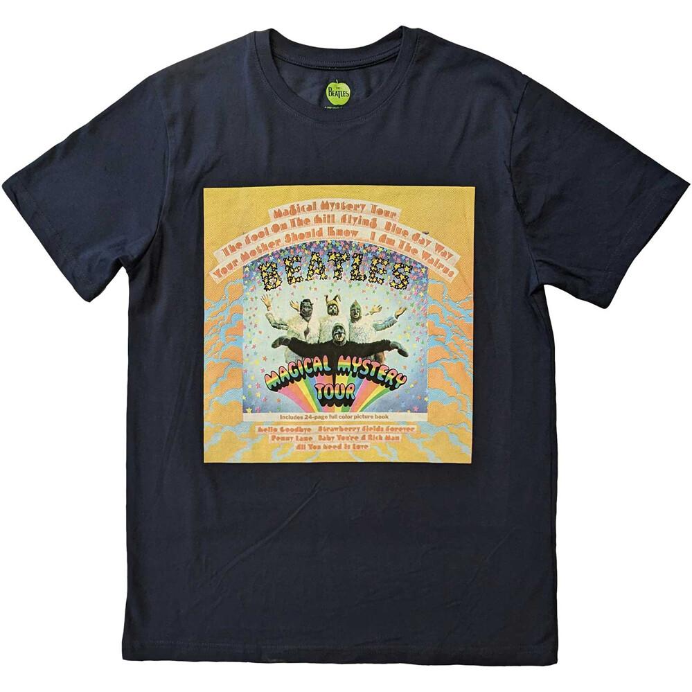 The Beatles - Magical Mystery Tour Album Cover - Navy Blue T-shirt Unisex T-Shirt XXXXL