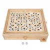 Wooden Ball Game Maze Educational Enhances CoordinationLabyrinth Puzzle Toy For Adults Kids