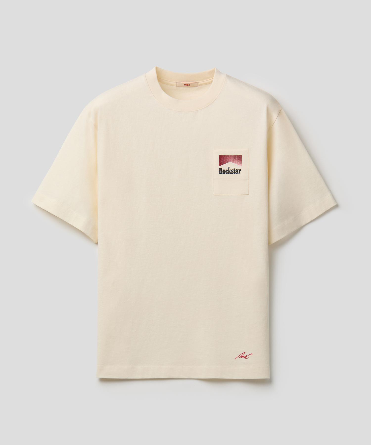 Mmic Cigarette T-Shirt Cream S