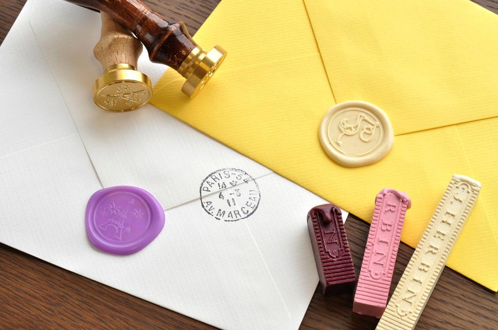 Herbin Sealing Stamp Wax Flexible Purple hb33126 4-Pack