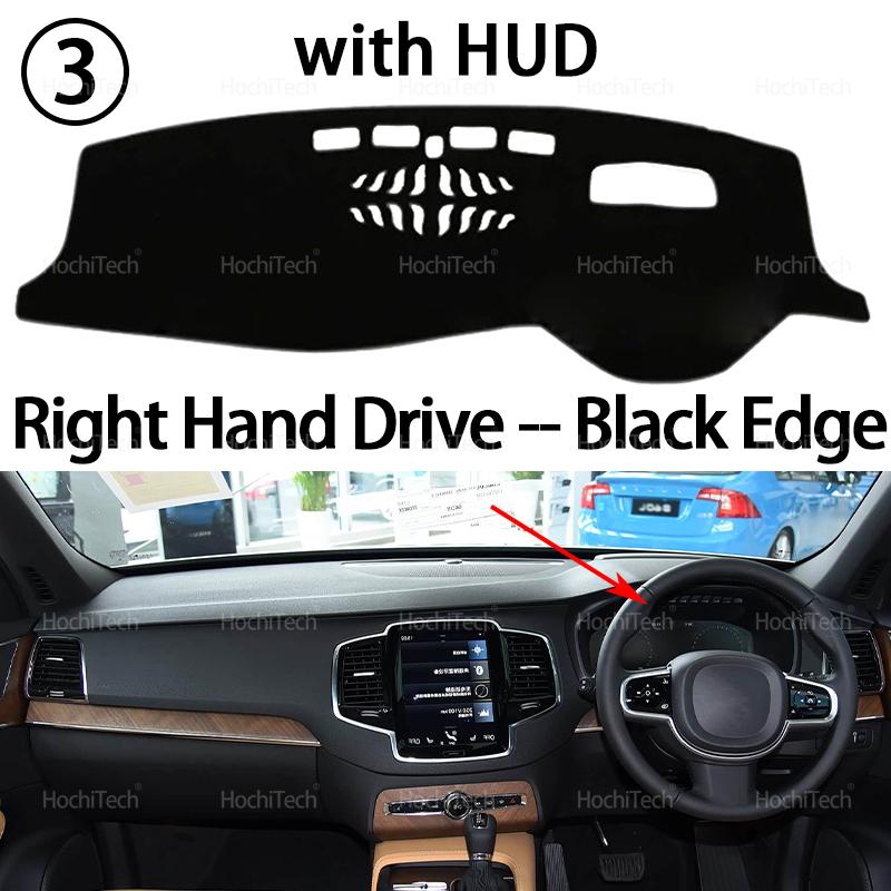 Dashboard Cover Pad Car Liner Anti-UV Mat Sunshade Dashmat Carpet Dash for Volvo XC90 XC 90 XC-90 Second Generation T8 2015-