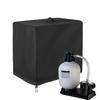 2size Protects from Dirt Pool Sand Filter Pump Cover Anti-Uv AboveGround Pool Pump Cover Oxford Pool Filter Cover for Pool Sand