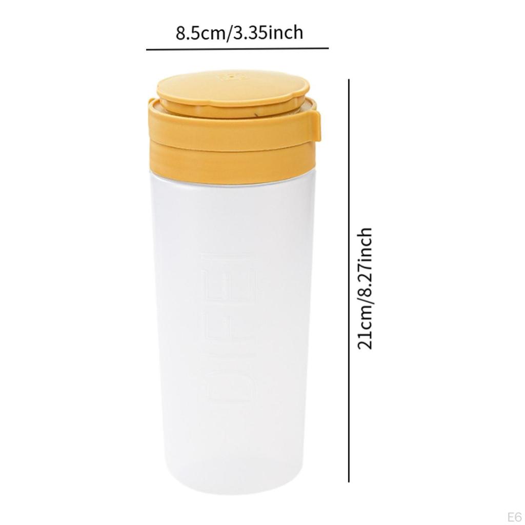 Šejker, vzduchotěsný dávkovač koření, moučkový cukr, kořenící nádoba na cestování
