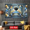 2D Flat Graduation Celebration Banner Versatile Decor for Graduation Parties Home Decor Polyester