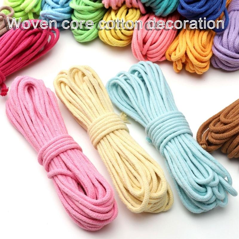 Soft Friendly Cotton Rope For Crafting And Handmade Accessories