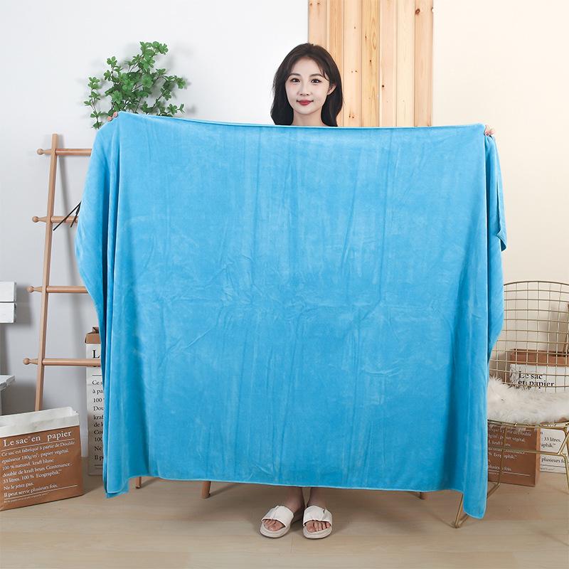 Large Absorbent Beauty Salon Towel: Ideal for Bath, Massage, or Spa, Personalized with Logo Options.