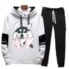 FJLTDCP Sweatshirt and Hoodie Set for Men and Training Running Casual Sports Pants White Women, Wear, Sportswear, Wear, Outerwear, - - 3-XL