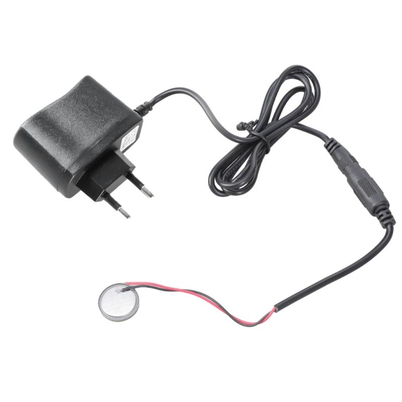 

Адаптеры питания DC3V Замена батарейки CR2032 с вилками EU Кабель 108см для электронных устройств 1