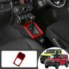 Kylorune Custom Parts for Jimny and Jimny Sierra Console Shift Panel Cover Shift Trim Frame Jimny, Nomad, JB64/JB74W/JC74 - & (Red)