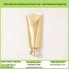 In Stock 100ml/100g High Gloss Gold-Silver Aluminum-Plastic Cosmetic Tube with Acrylic Cap - Refillable PE Empty Bottle