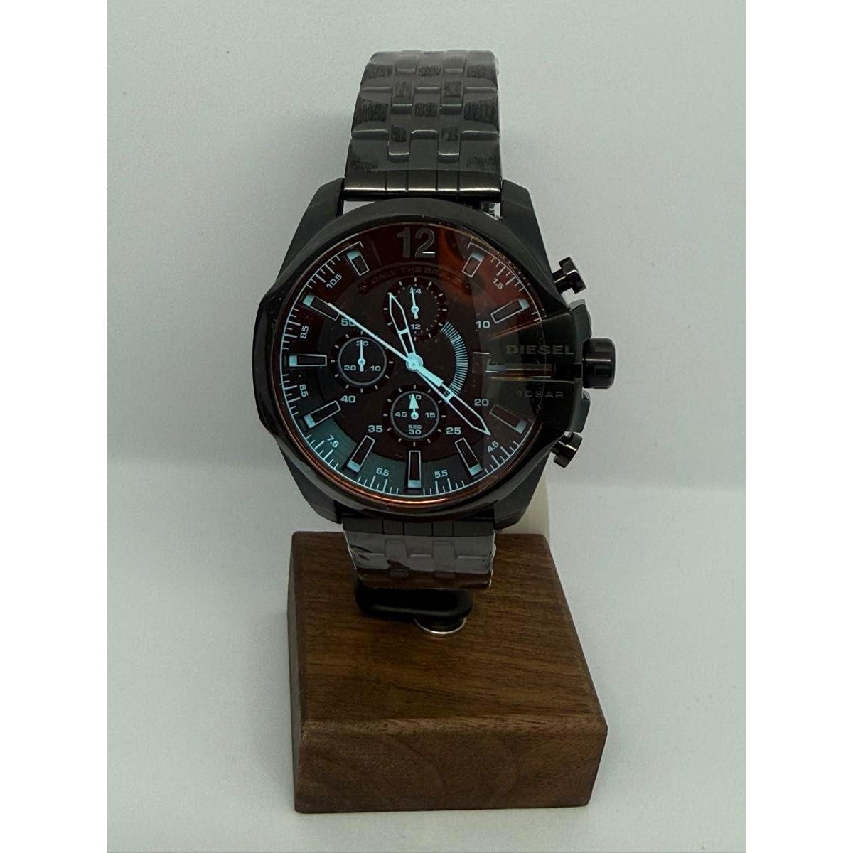 Used Unused item: DIESEL chronograph men s watch black DZ4566