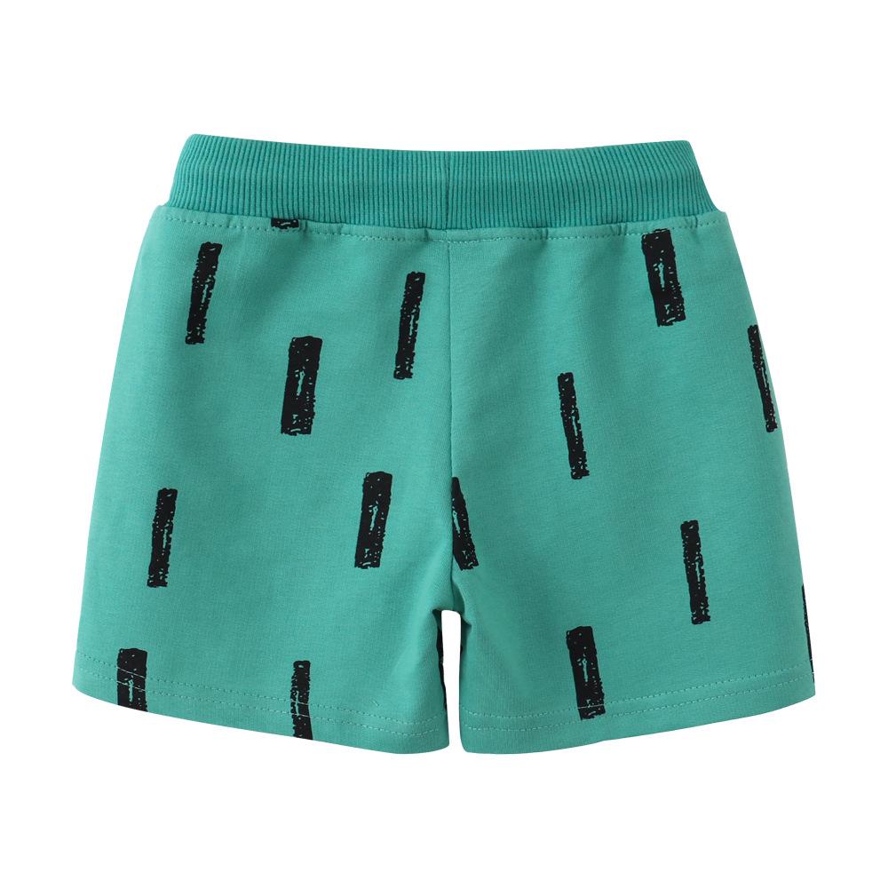European & American Summer Boys' Cotton Printed Shorts - Casual Children's Clothing