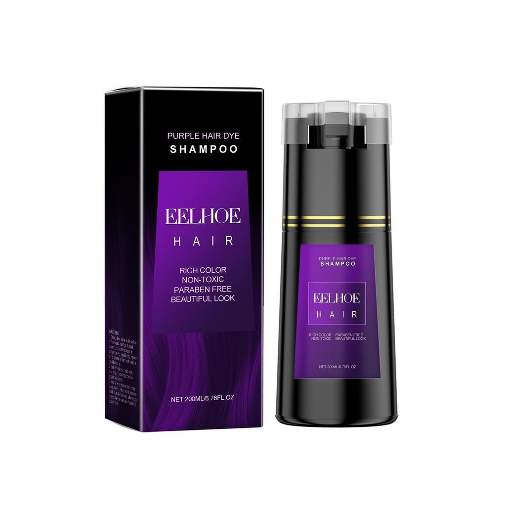 EELHOE Plant Extract Multi-Color Hair Shampoo - Nourishing, Easy-to-Use, Vibrant Colors