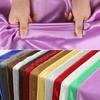 DERAYEE Satin Woven 142cm X 200cm Soft To the Available In 20 Perfect for DIY Sewing and Gifts Silk-Like Fabric, Fabric, Shiny, Approx. Cut, Touch,