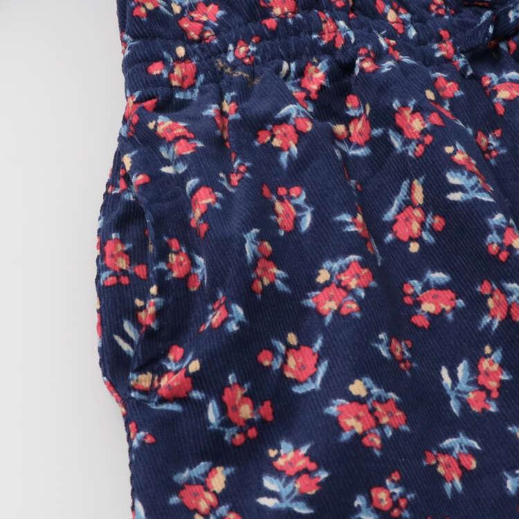 [Children's Clothing] Moujonjon (Moojeongjeong) Teleco High Neck Floral Print One-piece Dress 80cm-140cm M60304