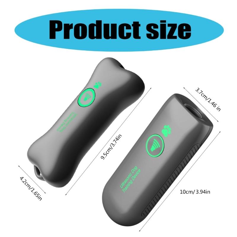 AntiBarking Device Rechargeable Ultrasonic Dog Bark Deterrents Stops Bad Behavior 16.4Ft Effective Control Ranges