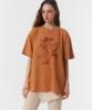 Kkuape King Cat Vintage T-Shirt_Orange
