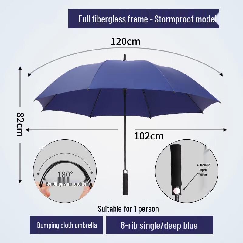 Adult Manual Long Handle Umbrella