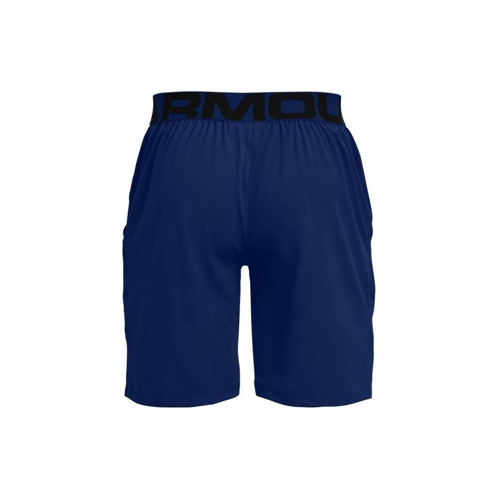 Under Armour Vanish Woven Solid Stretch Logo Training Shorts Men Shorts Blue 1328654-415