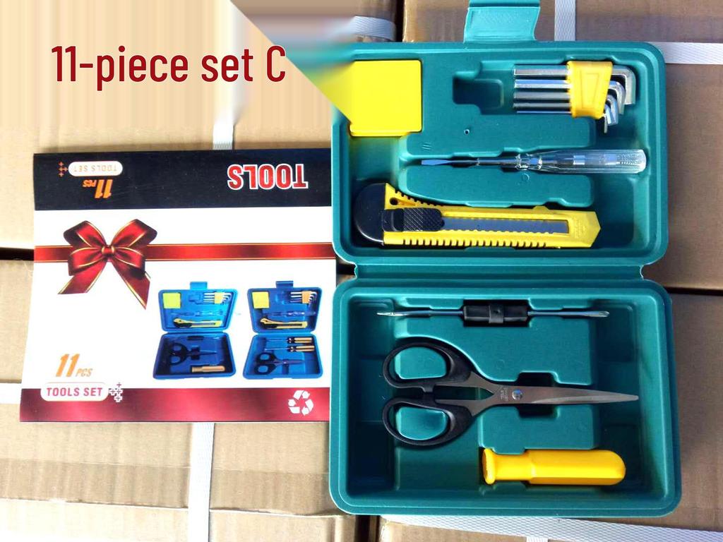 Yangwang Practical Car Home Tool Set: 8, 9, 12, 16-Piece Pliers, Wrench & Screwdriver Combo