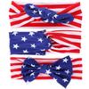 3Pcs American Flag Headband Headdress Holiday Festival Hair Accessories Independence Day Hair Band