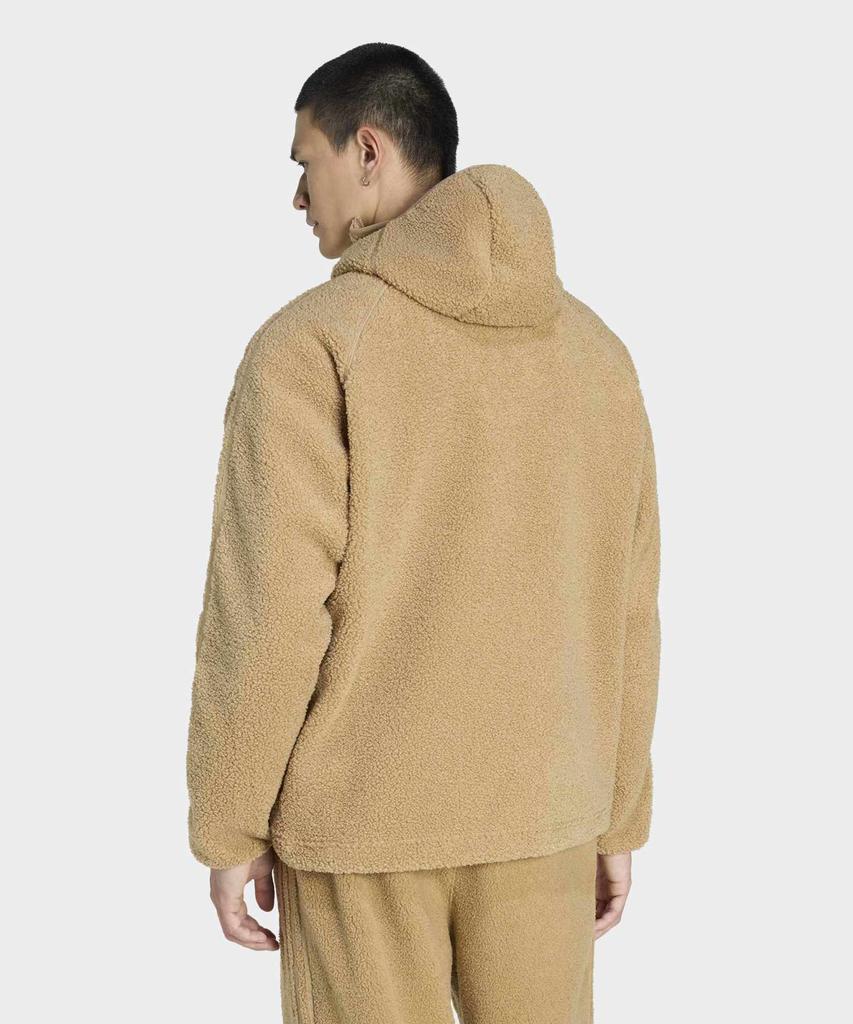 Adidas Vogue Fleece Teamgeist Half Zip-Up Hoodie - Brown / Kr5168