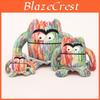 Il Mostro dei Colori Peluche Morbido e Abbracciabile Opzioni da 15cm 25cm 35cm