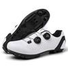 New Unlocked Cycling Shoes Men's Road Bike Lock Shoes Breathable Bicycle Shoes Non-locked Mountain Cycling Shoes Spot