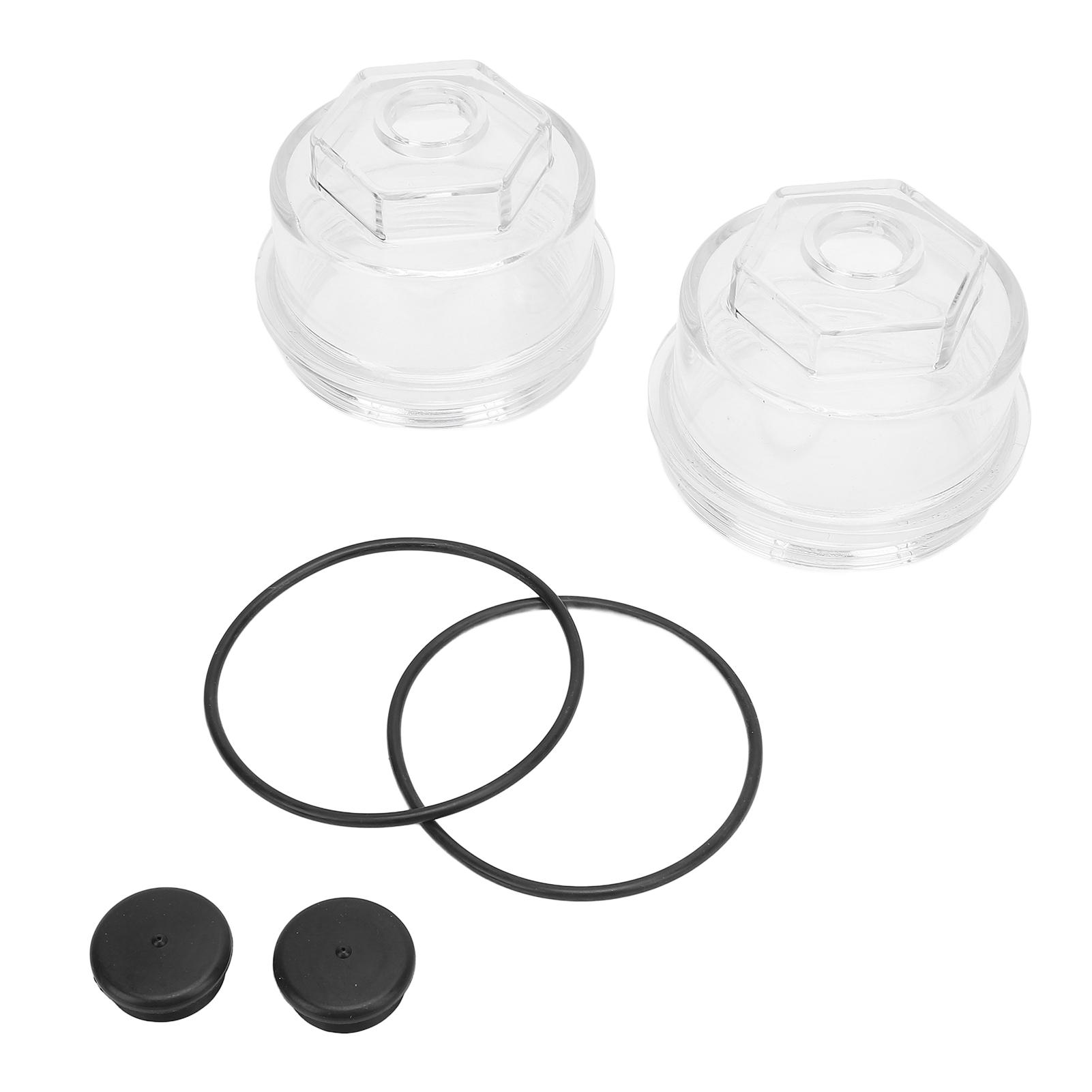 

2 шт. 3 3 4 дюйма Пыльники масляной ванны 12011 1 Комплект масляных колпачков для оси прицепа для осей Rockwell 9 16K 3,75 дюйма 8 резьб