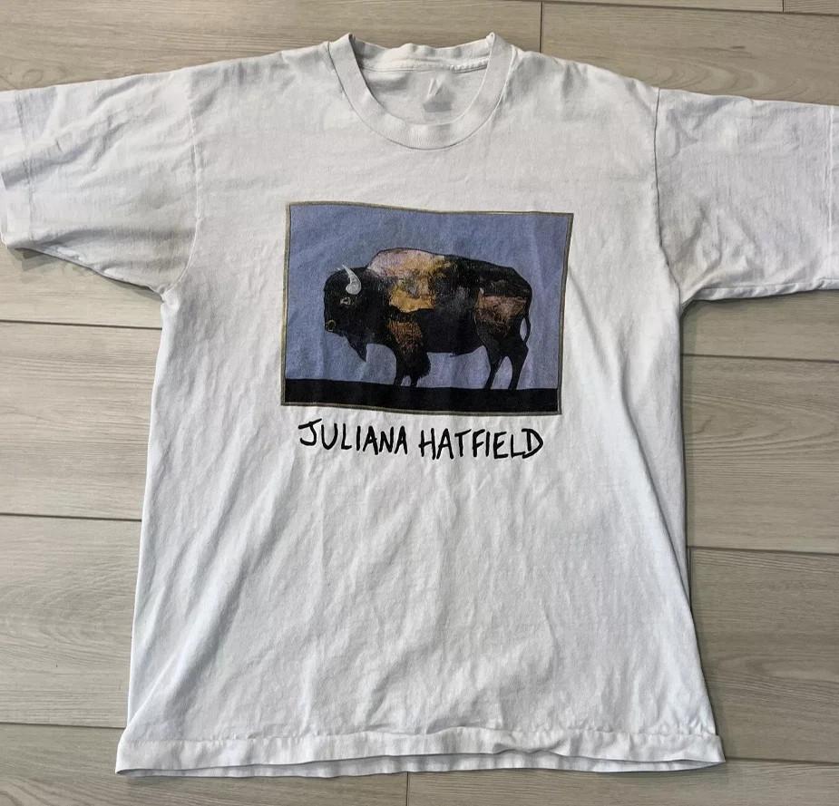 Juliana Hatfield Only Everything Buffalo White All Size T-Shirt BS910